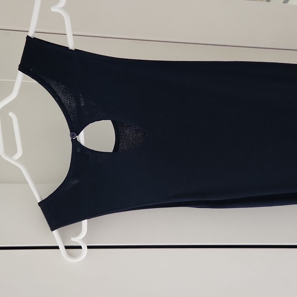 Nicole Miller Navy Knit Dress - Picture 4 of 4